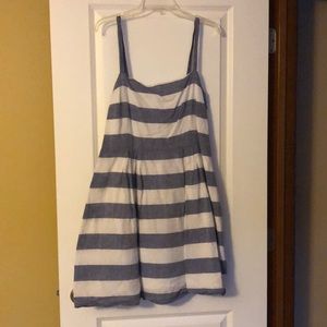 Loft Nautical Striped Dress